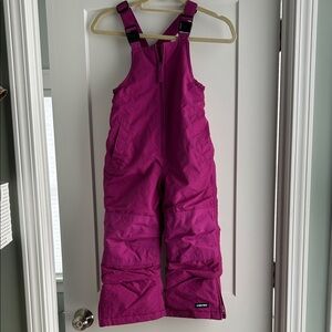 Lands' End Kids' Magenta Squall Bib Snowpants
